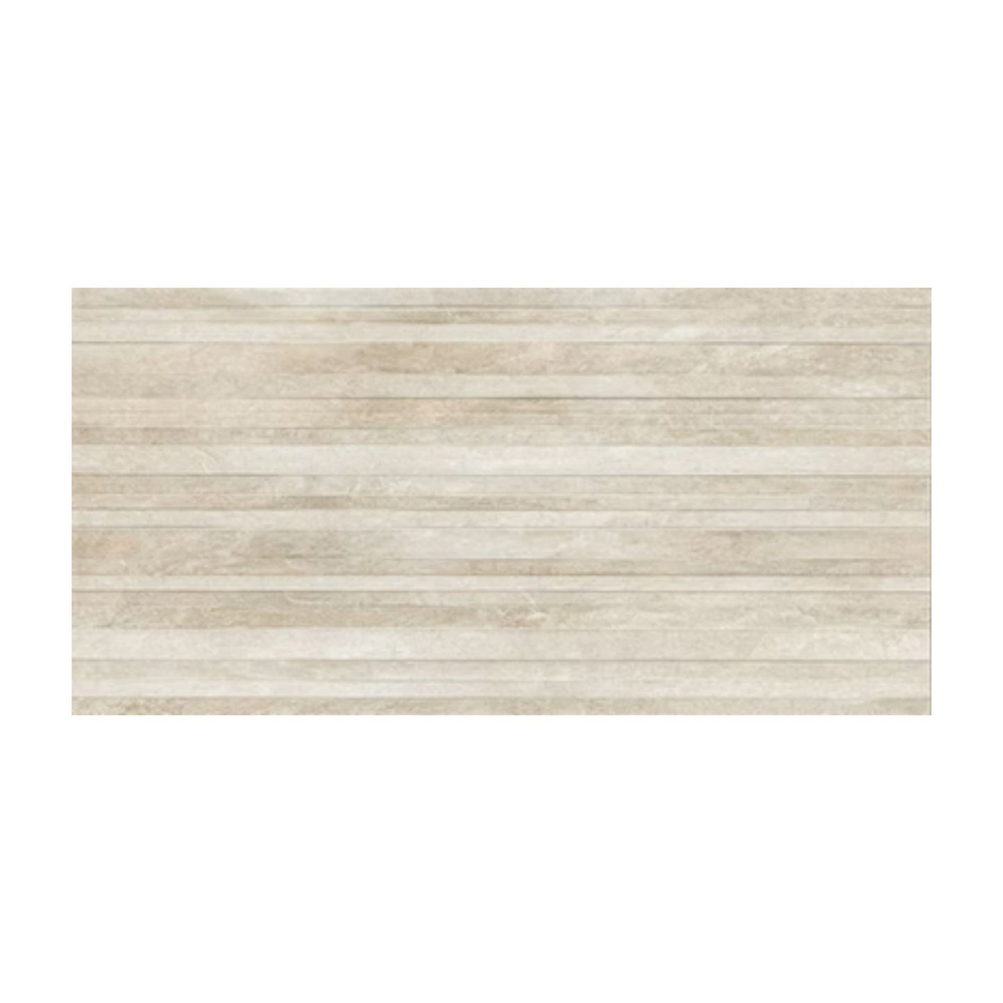 Piastrelle METROPOLIS RIGA BEIGE 30x60mm - IDEA CERAMICA Gres porcellanato moderno effetto rigato per rivestimenti contemporanei
