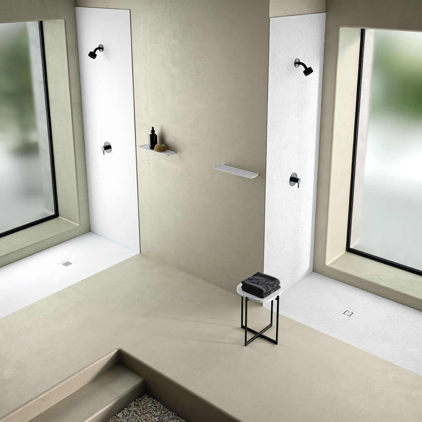 # PIATTO DOCCIA SILEX design su misura - FIORA BATH rispondere a ogni esigenza di stile e spazio