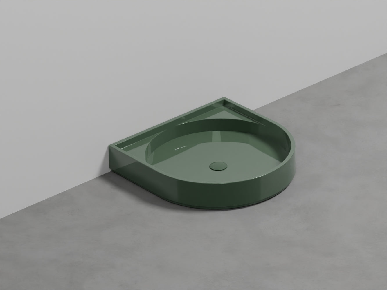# PIATTO DOCCIA SEMICIRCOLARE AUGUSTO - CIELO esclusivo piattodoccia dal design moderno e sofisticato