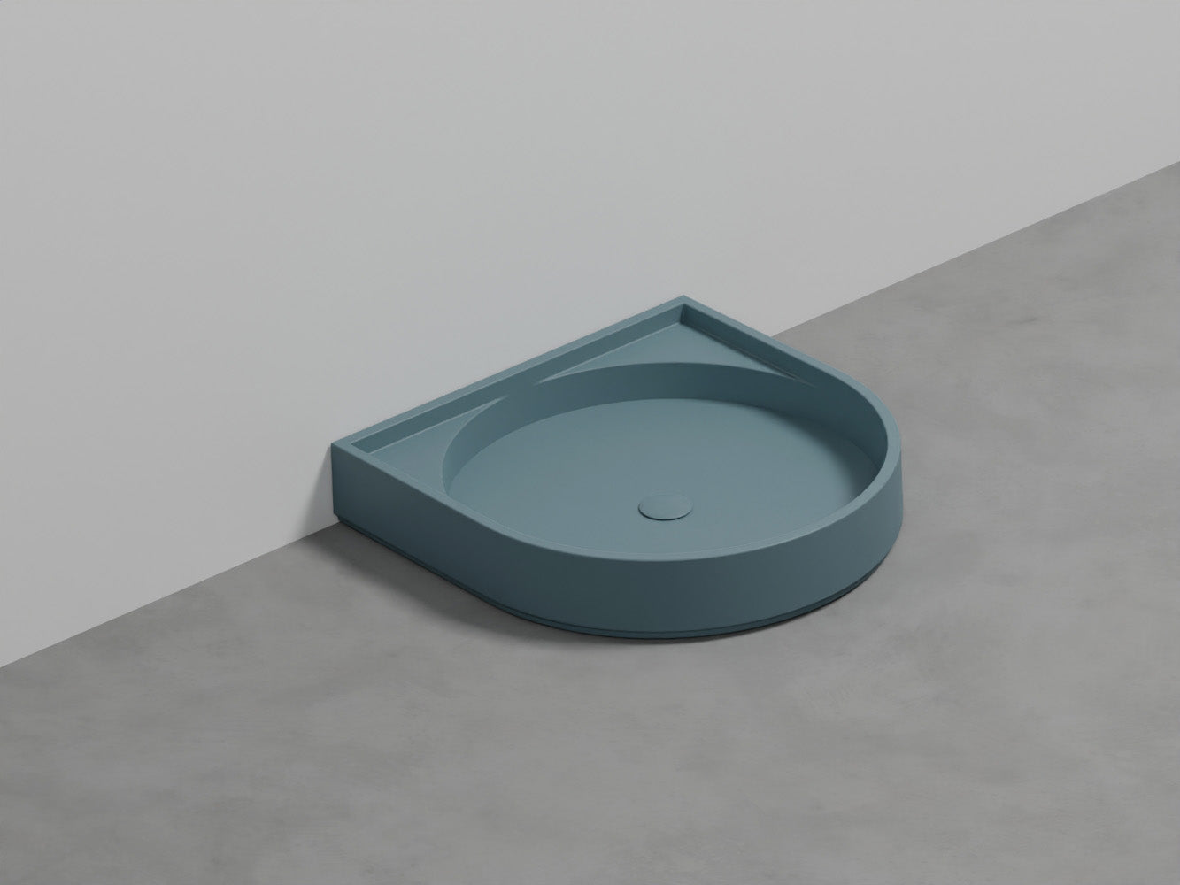 # PIATTO DOCCIA SEMICIRCOLARE AUGUSTO - CIELO esclusivo piattodoccia dal design moderno e sofisticato