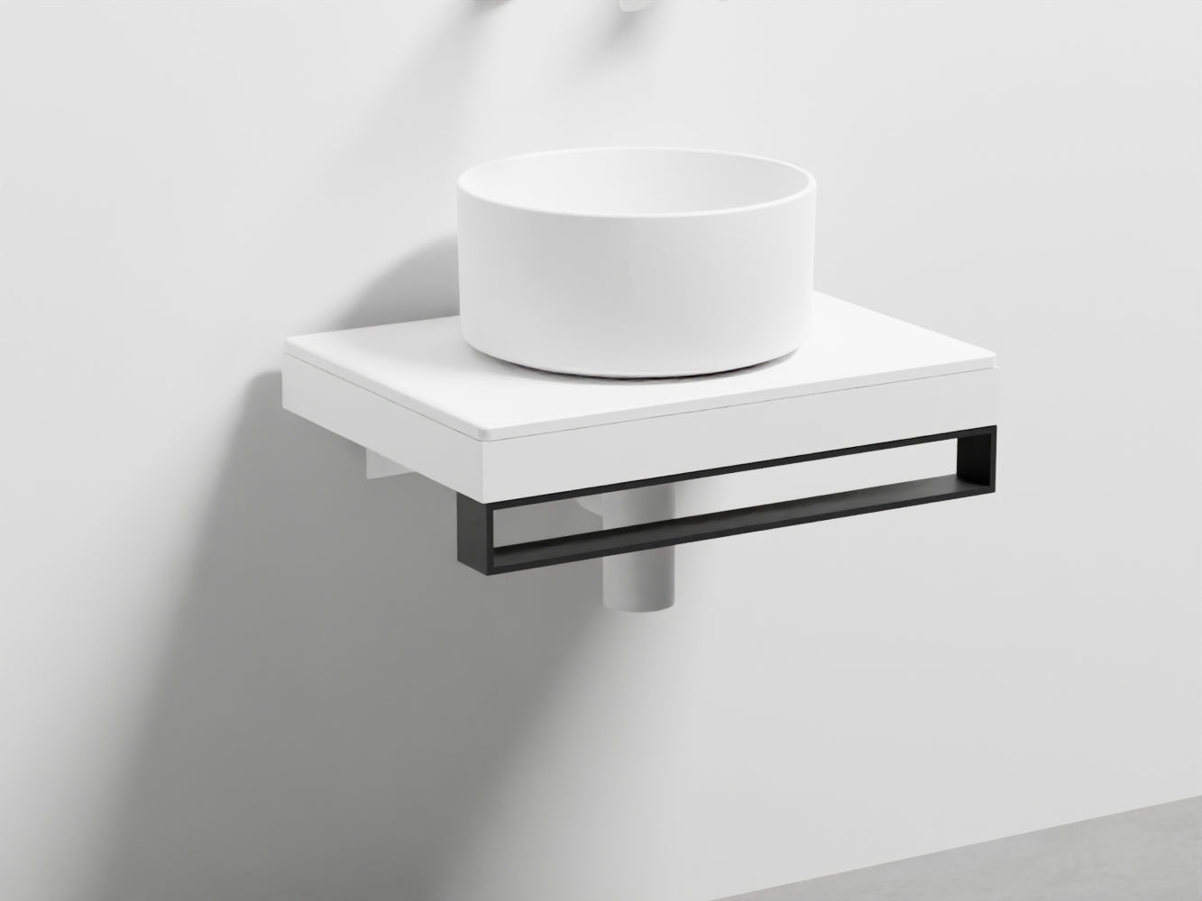 # PORTASCIUGAMANI FRONTALE PER MINIMULTIPLO - CIELO porta asciugamani per lavabo bagno