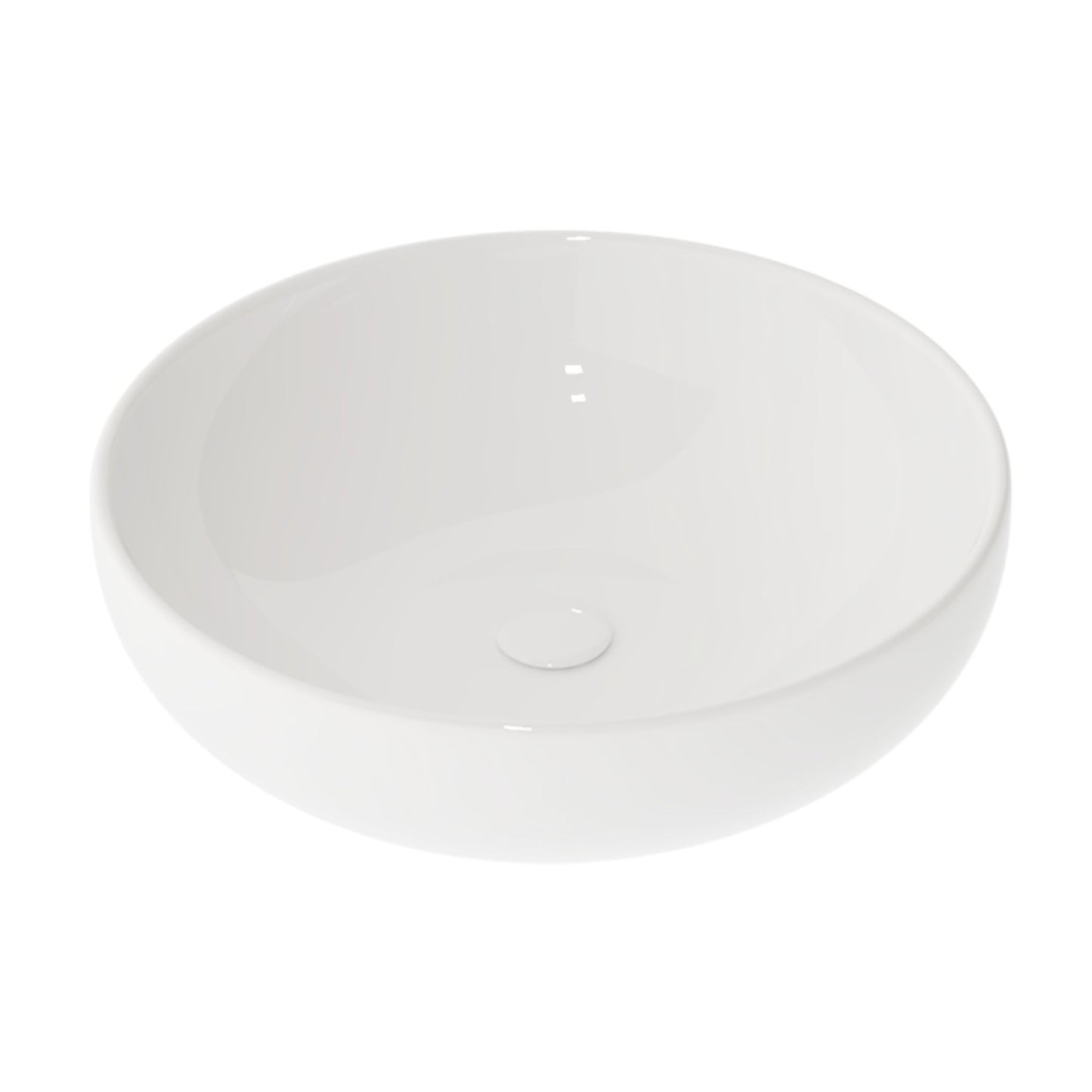 GSG CERAMIC DESIGN EASY LAVABO EASY TONDO 45cm lavandino bagno in ceramica