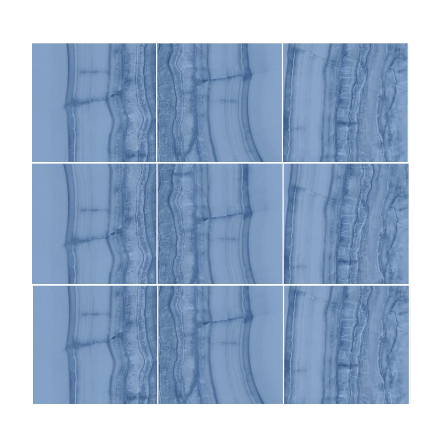 LA FABBRICA AVA NAUTILUS GRES PORCELLANATO BLU INTENSO 120x120 piastrelle moderne