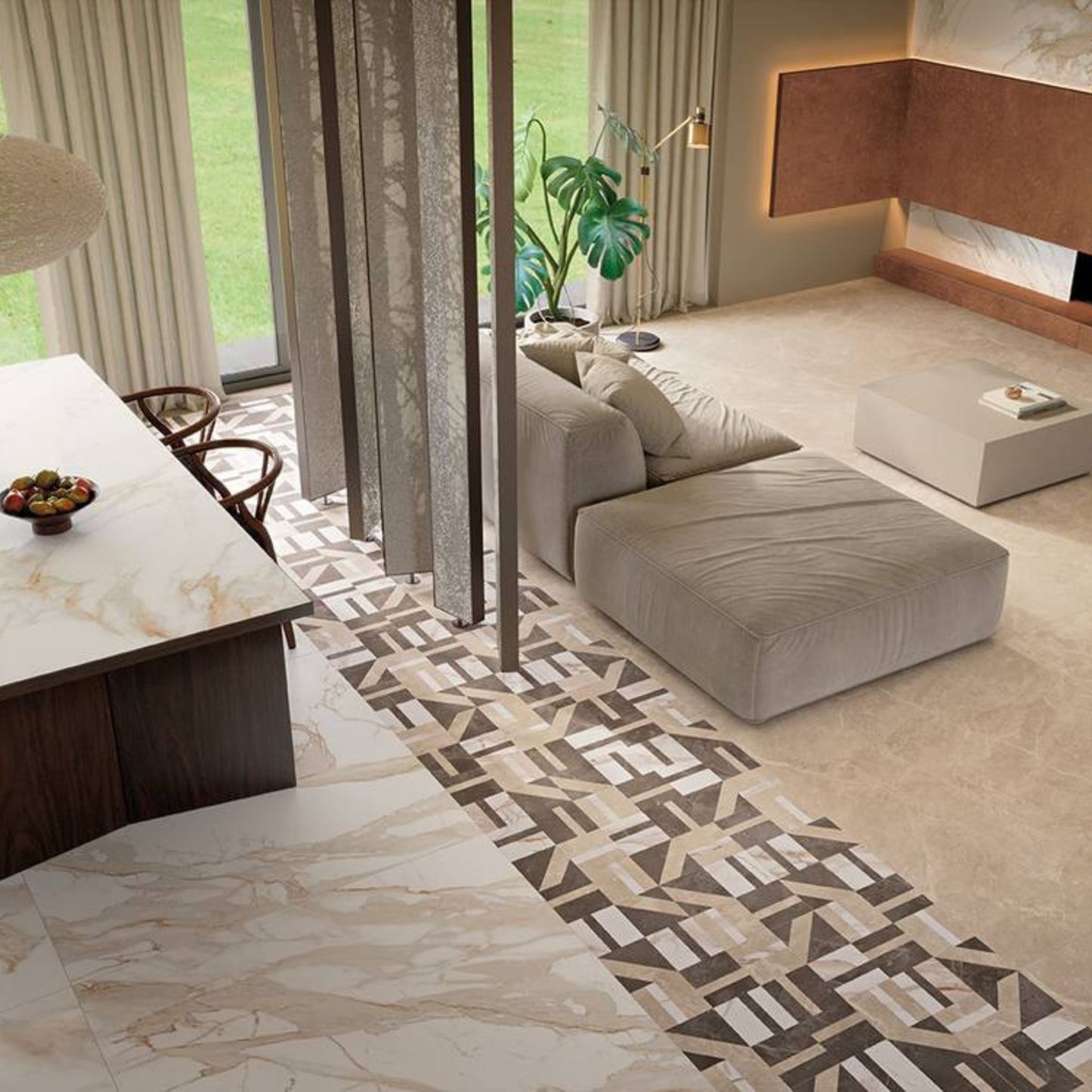 # ROMA STONE - FAP CERAMICHE gres porcellanato dal carattere istintivo ed energico ispirato alla natura