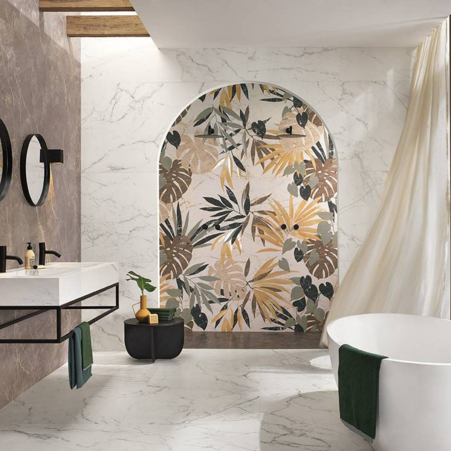 # ROMA STONE - FAP CERAMICHE gres porcellanato dal carattere istintivo ed energico ispirato alla natura