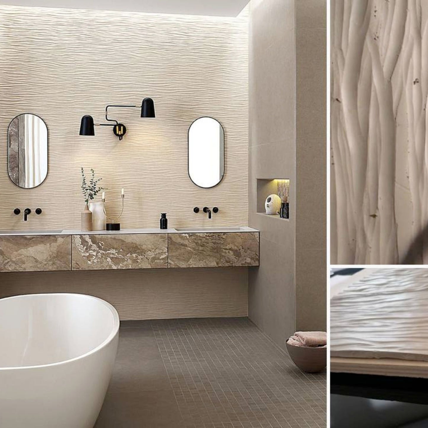# SHEER - FAP CERAMICHE armonia materica ed eleganza contemporanea