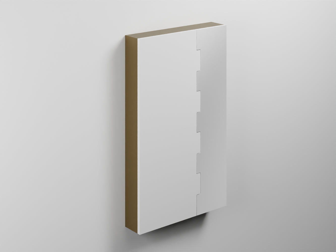 # SPECCHIO CONTENITORE ZIP ARCADIA versione SINISTRA - CIELO specchio a parete rettangolare per bagno