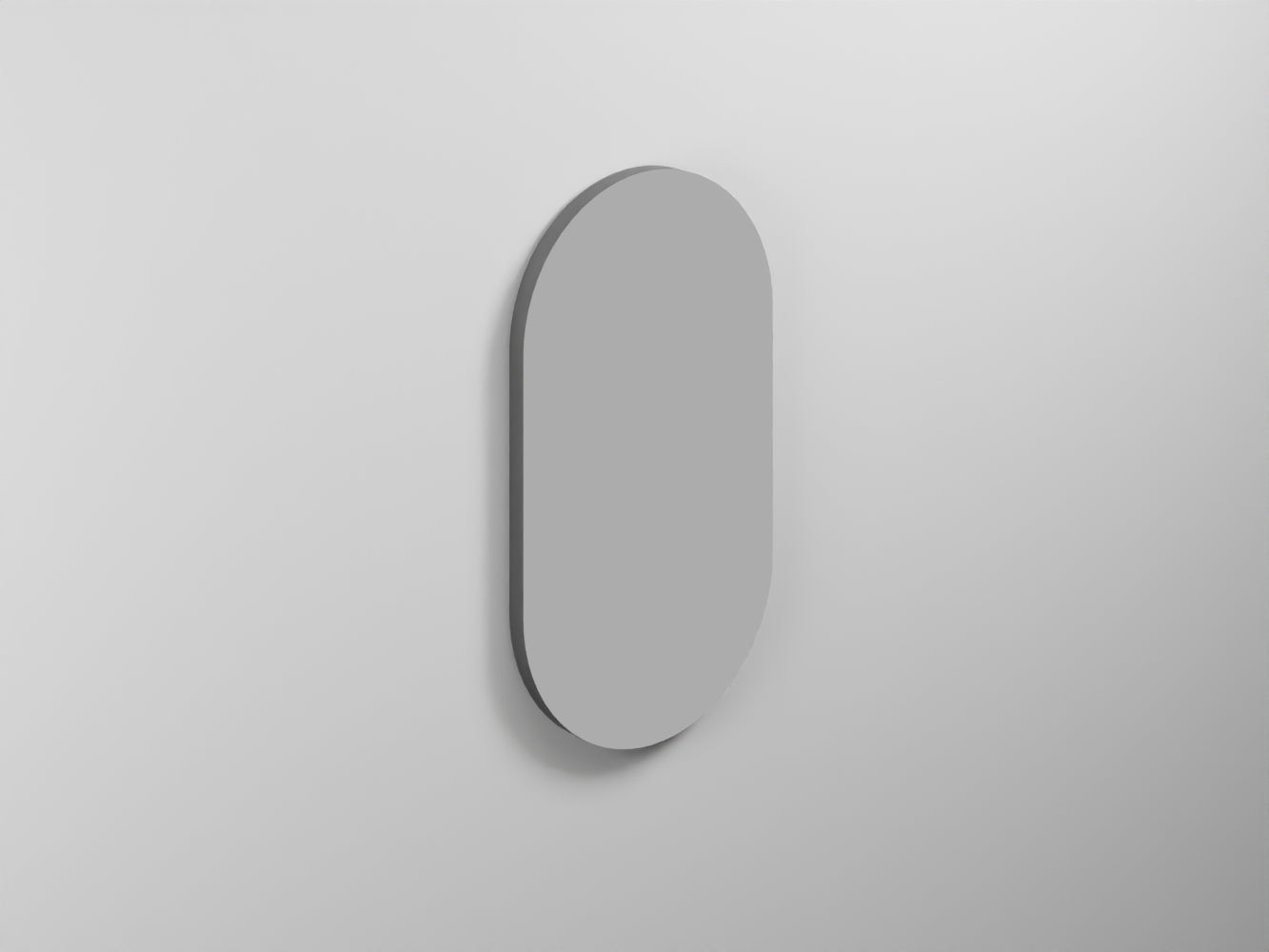 # SPECCHIO OVALE da BAGNO OVAL - CIELO componente d'arredo dal design moderno e sofisticato