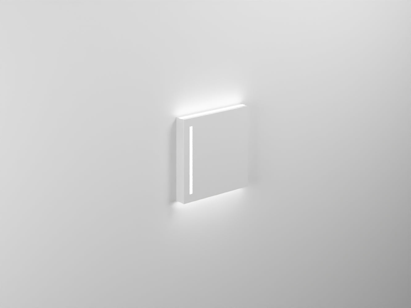 # SPECCHIO LUC QUADRATO CON LUCE ARCADIA - CIELO arredamento dal design minimalista