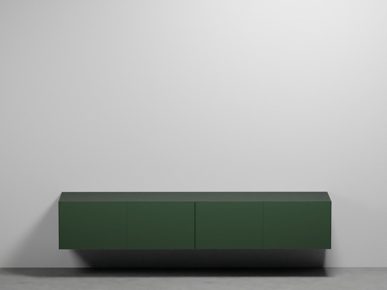 # MOBILE SOSPESO DELFO 226 CON FRONTALE CASSETTI LISCIO SENZA FORI - CIELO arredamento per bagno