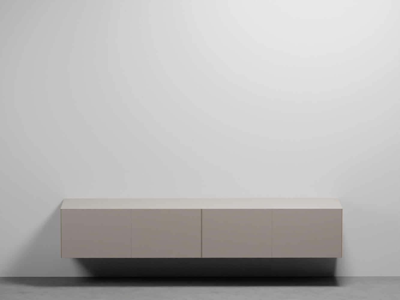 # MOBILE SOSPESO DELFO 226 CON FRONTALE CASSETTI LISCIO SENZA FORI - CIELO arredamento per bagno