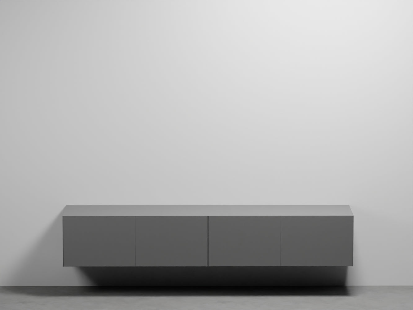# MOBILE SOSPESO DELFO 226 CON FRONTALE CASSETTI LISCIO SENZA FORI - CIELO arredamento per bagno