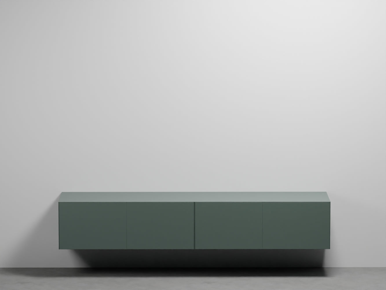 # MOBILE SOSPESO DELFO 226 CON FRONTALE CASSETTI LISCIO SENZA FORI - CIELO arredamento per bagno