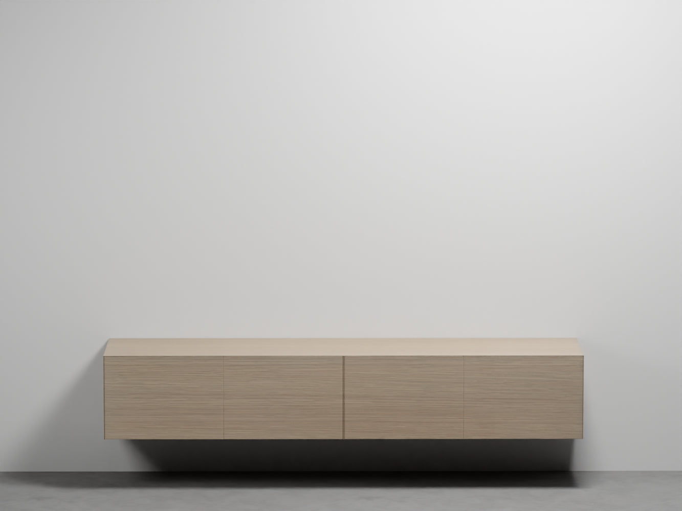 # MOBILE SOSPESO DELFO 226 CON FRONTALE CASSETTI LISCIO SENZA FORI - CIELO arredamento per bagno