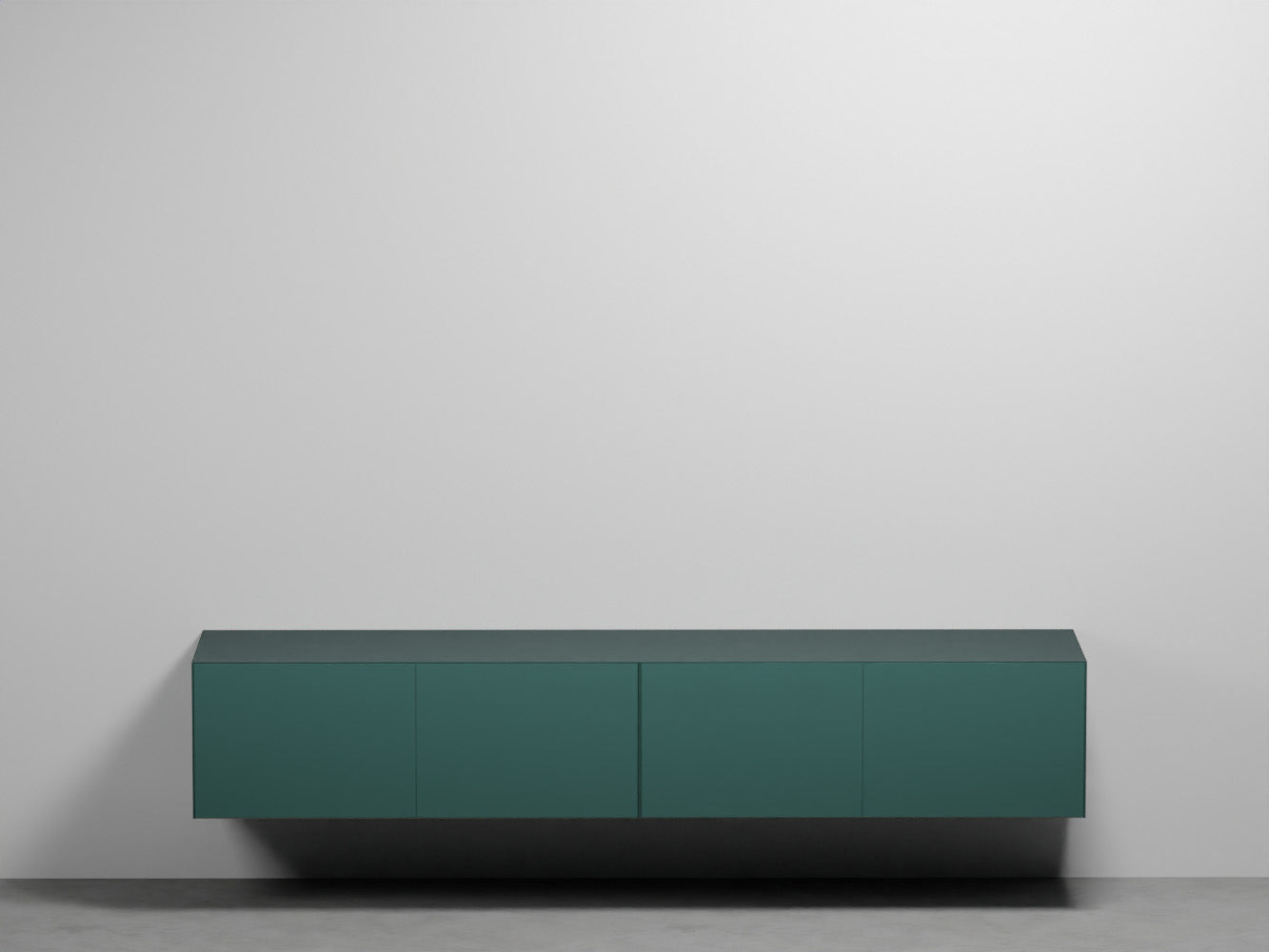 # MOBILE SOSPESO DELFO 226 CON FRONTALE CASSETTI LISCIO SENZA FORI - CIELO arredamento per bagno