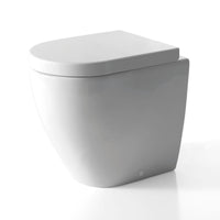 # WC A TERRA MINI 48 con SCARICO A TERRA SMILE - CIELO vaso dal design compatto perfetto per bagni piccoli