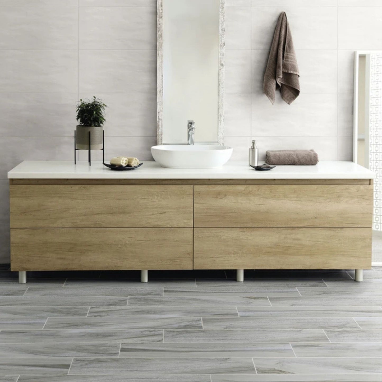 # WHITE PROJECT - CERAMICA IDEA piastrelle total white per spazi luminosi e contemporanei
