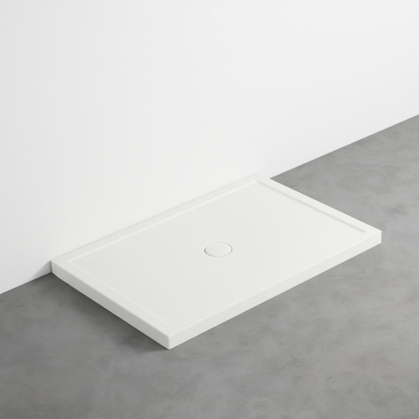 # PIATTO DOCCIA SESSANTA - CERAMICA CIELO in ceramica altezza di 6cm con bordino di contenimento