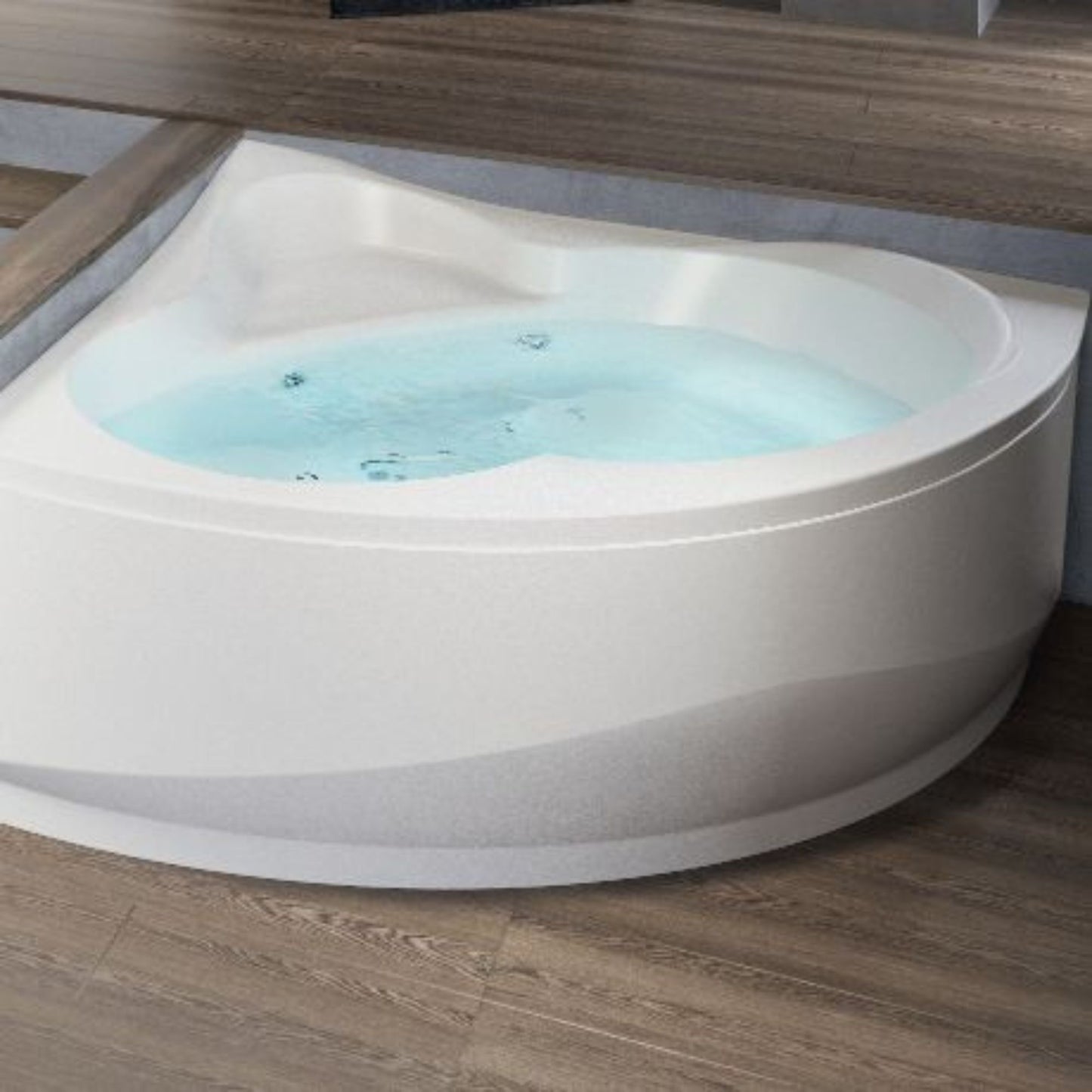 # VASCA SEMICIRCOLARE Una - NOVELLINI vasca da bagno regala momenti di puro relax