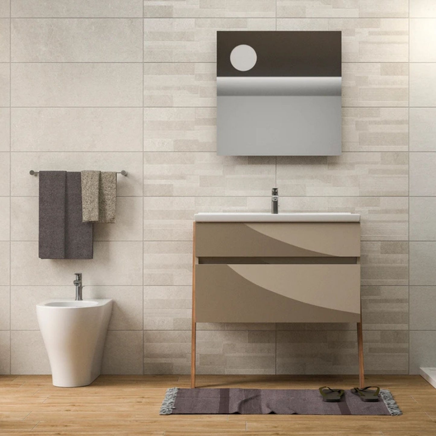 # NATIVE - CERAMICA IDEA piastrelle effetto materico per spazi naturali e accoglienti