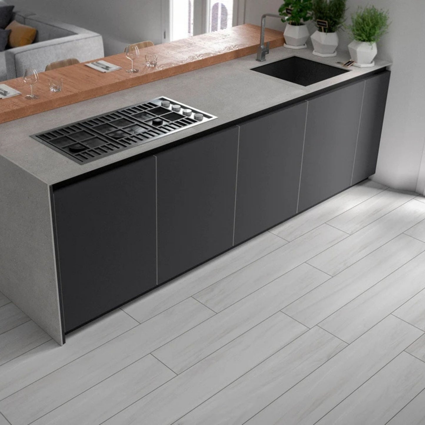 # ONTARIO - CERAMICA IDEA raffinatezza naturale ispirata ai legni canadesi