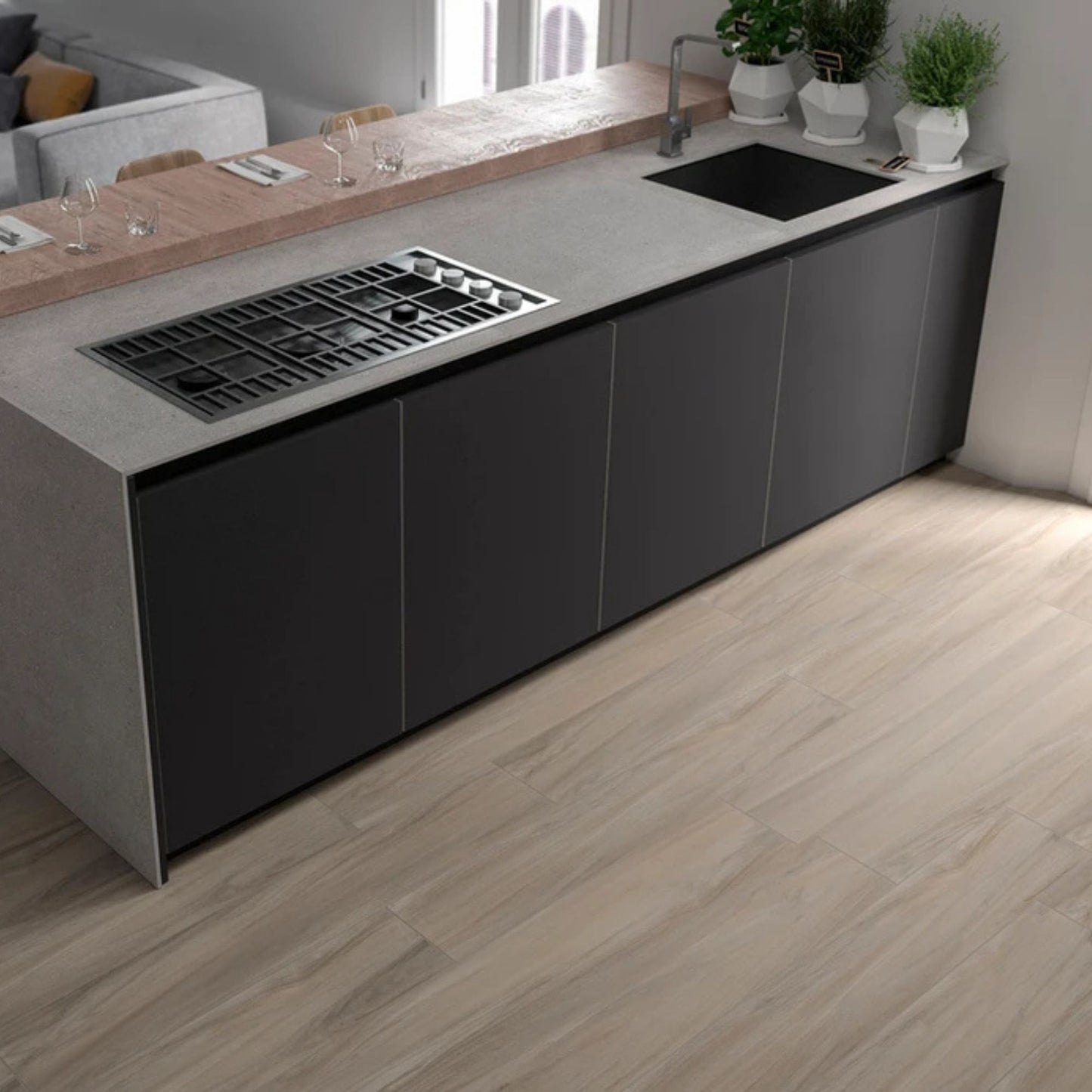 # ONTARIO - CERAMICA IDEA raffinatezza naturale ispirata ai legni canadesi