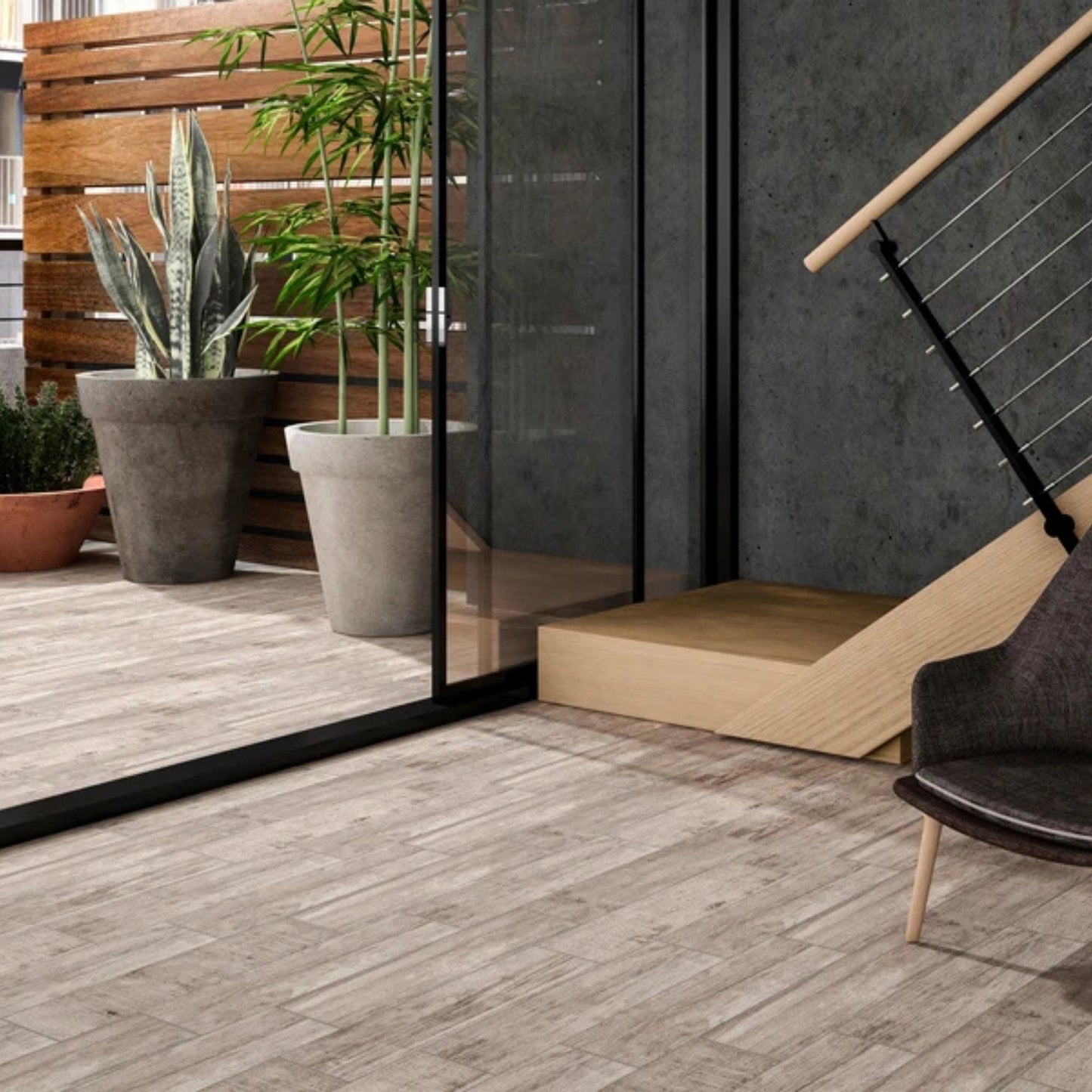 # OUT-IN - CERAMICA IDEA continuità perfetta tra spazi interni ed esterni