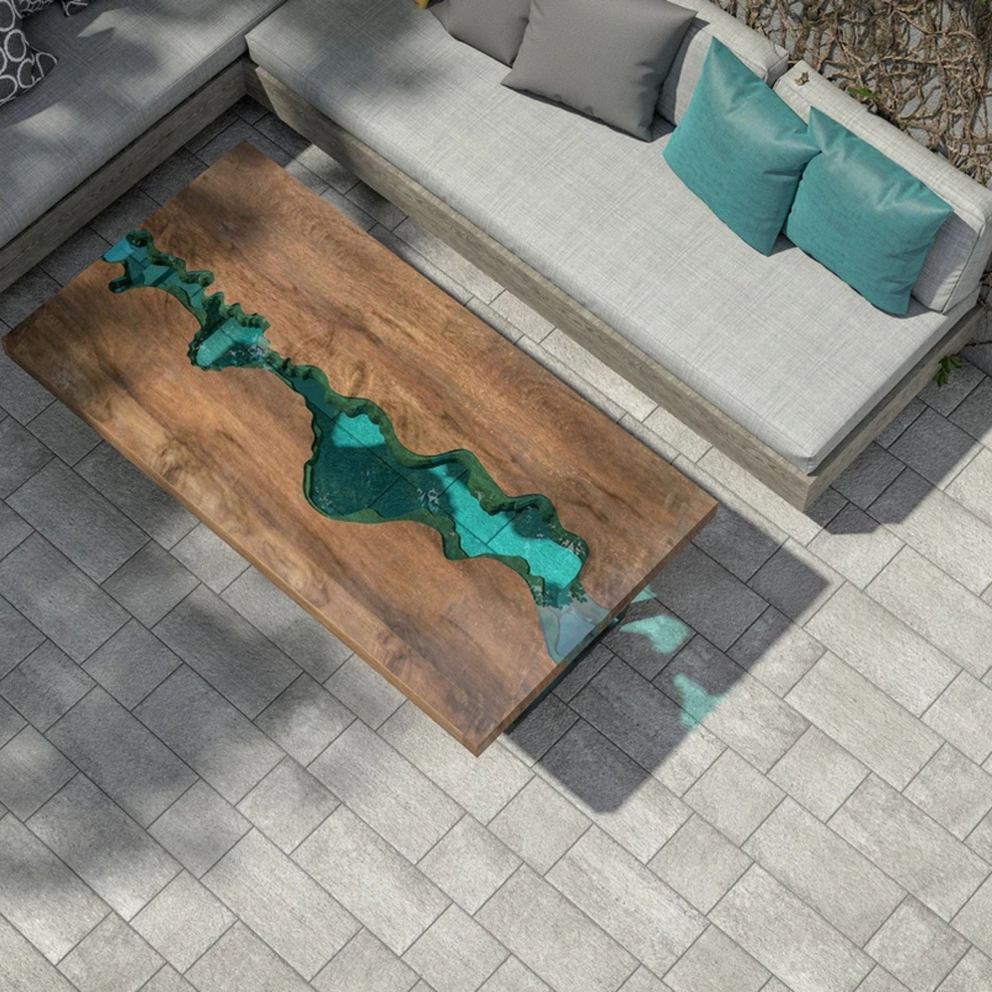 # POLAR - CERAMICA IDEA piastrelle effetto ghiaccio per ambienti freschi e luminosi