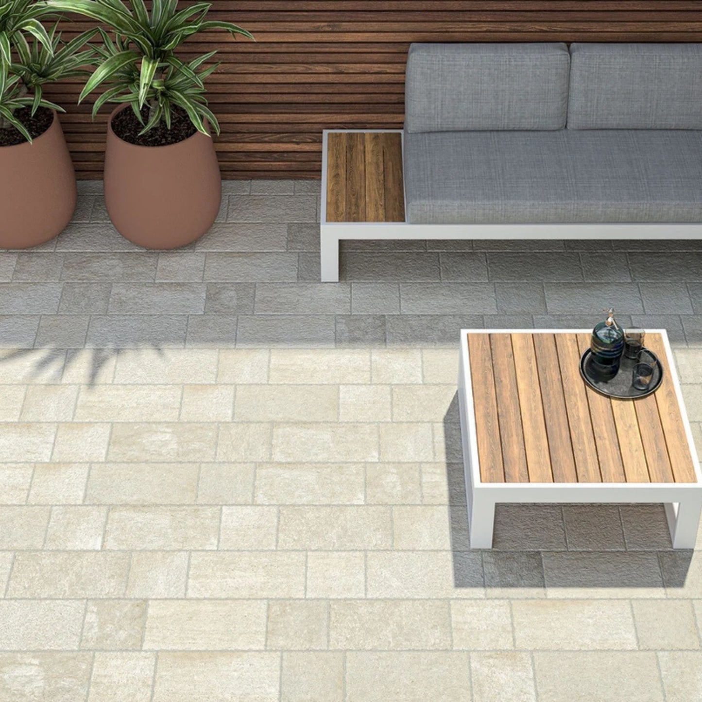 # POLAR - CERAMICA IDEA piastrelle effetto ghiaccio per ambienti freschi e luminosi