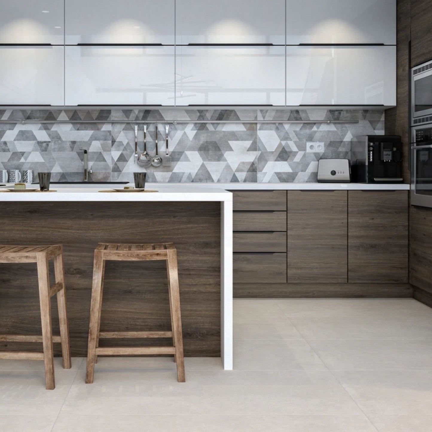 # RESINA - CERAMICA IDEA eleganza moderna con superfici morbide e versatili