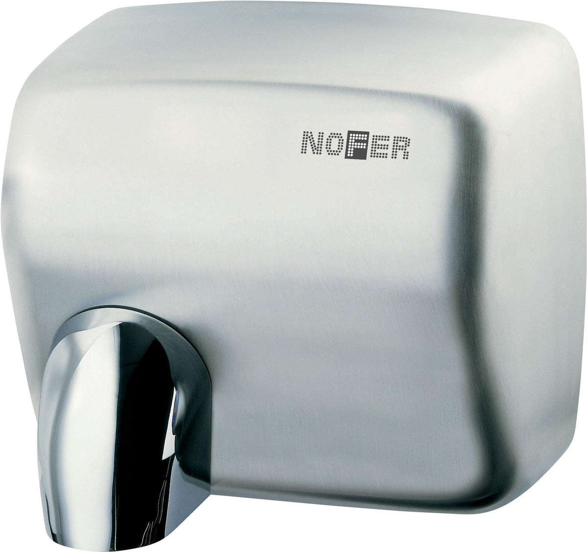 Asciugamani Nofer Cyclon 01101.S acciaio inox satinato con sensore