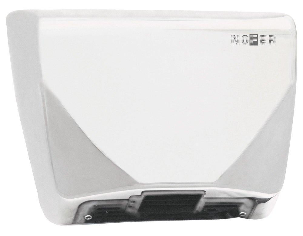 Asciugamani Nofer Thin 01600.W acciaio bianco