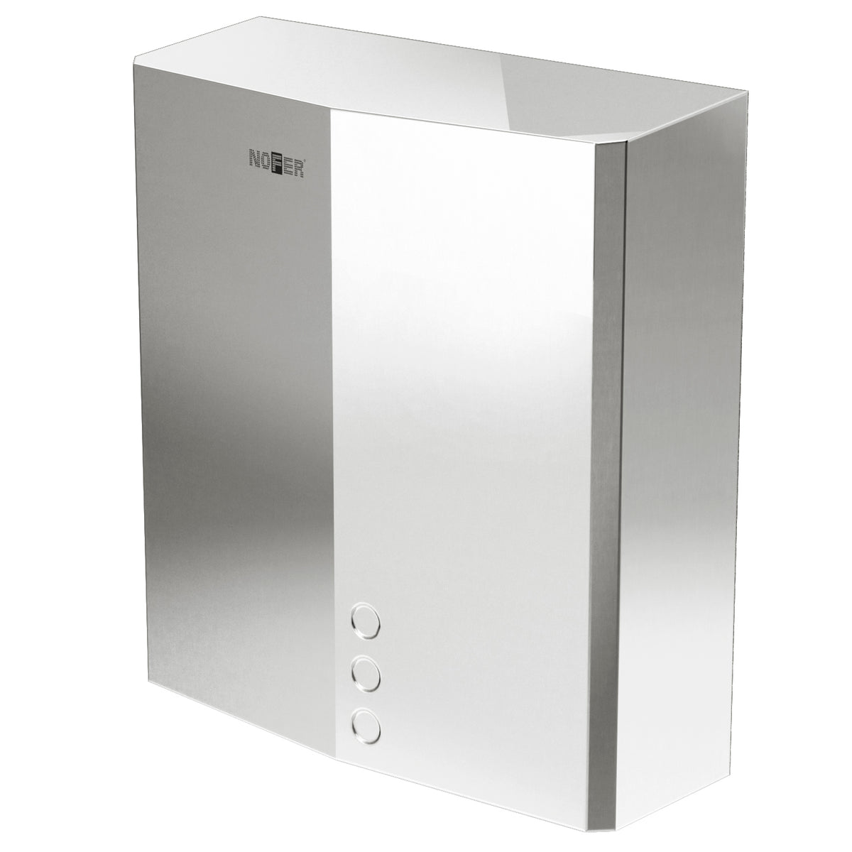 Asciugamani ultrasottile Nofer Thin Evo 01610.B acciaio inox lucido