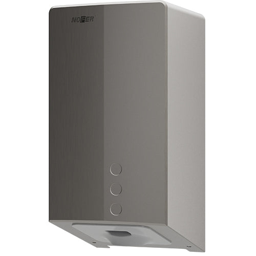 Asciugamani elettrico Nofer Fuga Evo 01831.S acciaio inox satinato