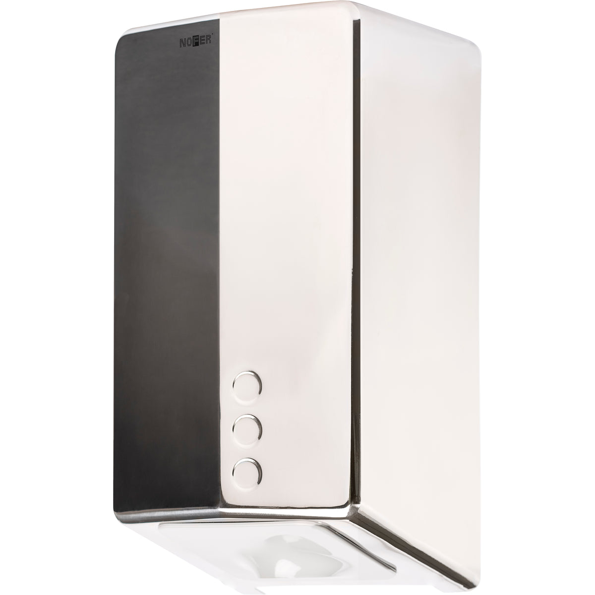 Asciugamani elettrico Nofer Fuga Evo UVC 01831.UV.B inox lucido