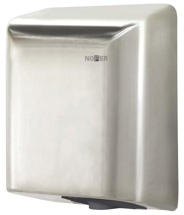 Asciugamani elettrico Nofer Fuga 01851.S acciaio inox satinato