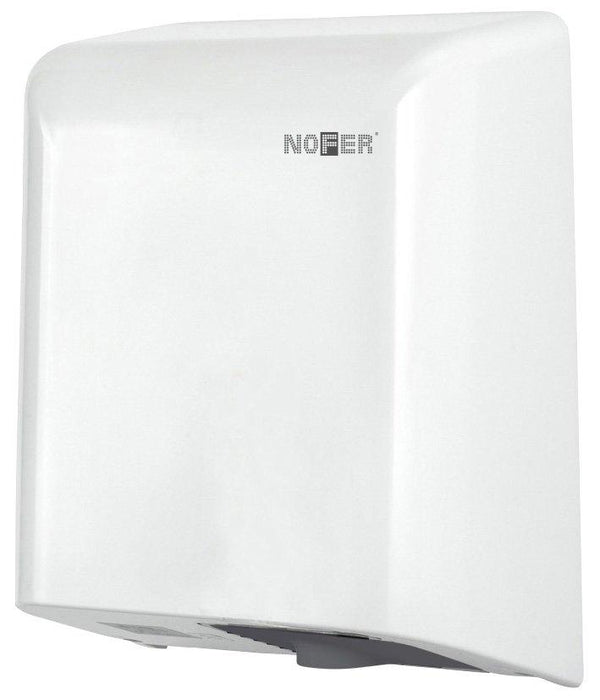 Asciugamani elettrico Nofer Fuga 01851.W acciaio bianco