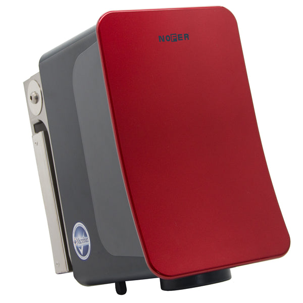 Asciugapiedi Nofer Fusion UV-C 01881.UV.RC ABS rosso ciliegia