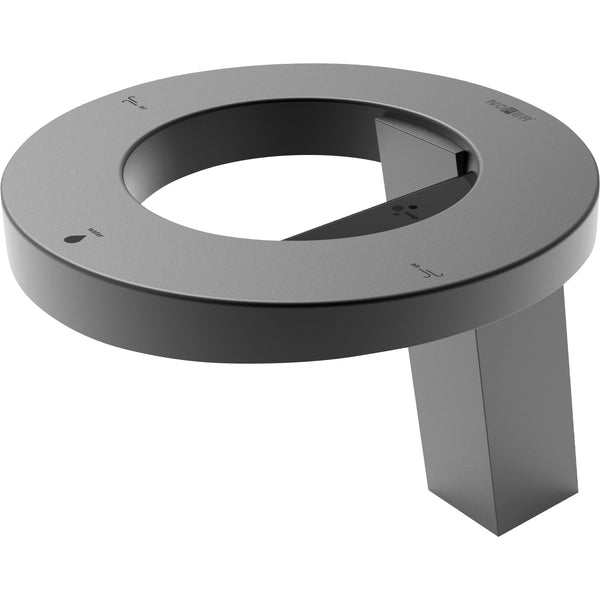 Sistema lavabo Nofer Concept3 finitura nera anodizzata, codice 01901.N