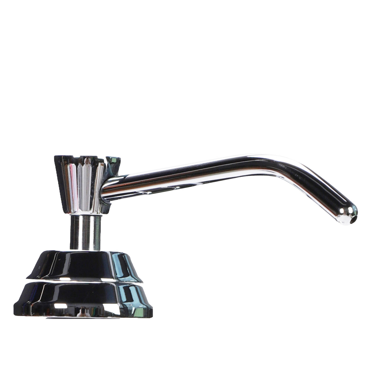Dosatore sapone da incasso a piano Nofer 500 ml cromato 03100.B