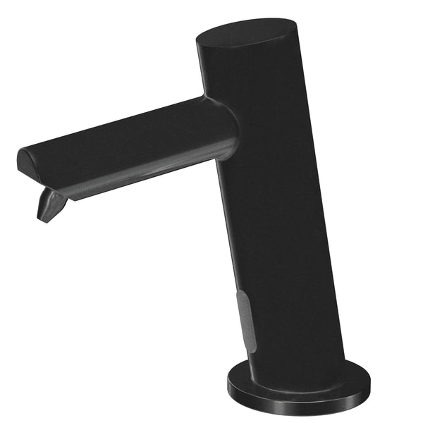 Dosatore sapone a sensore da piano Nofer nero 03113.N
