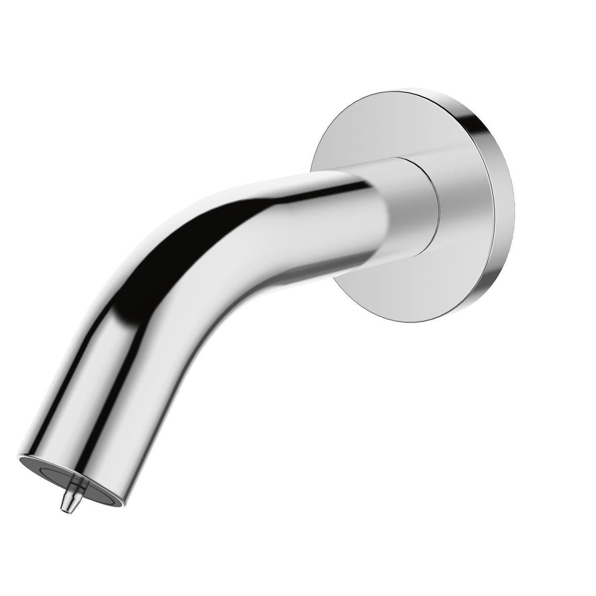 Dosatore sapone murale Nofer compatto cromato 03121.B