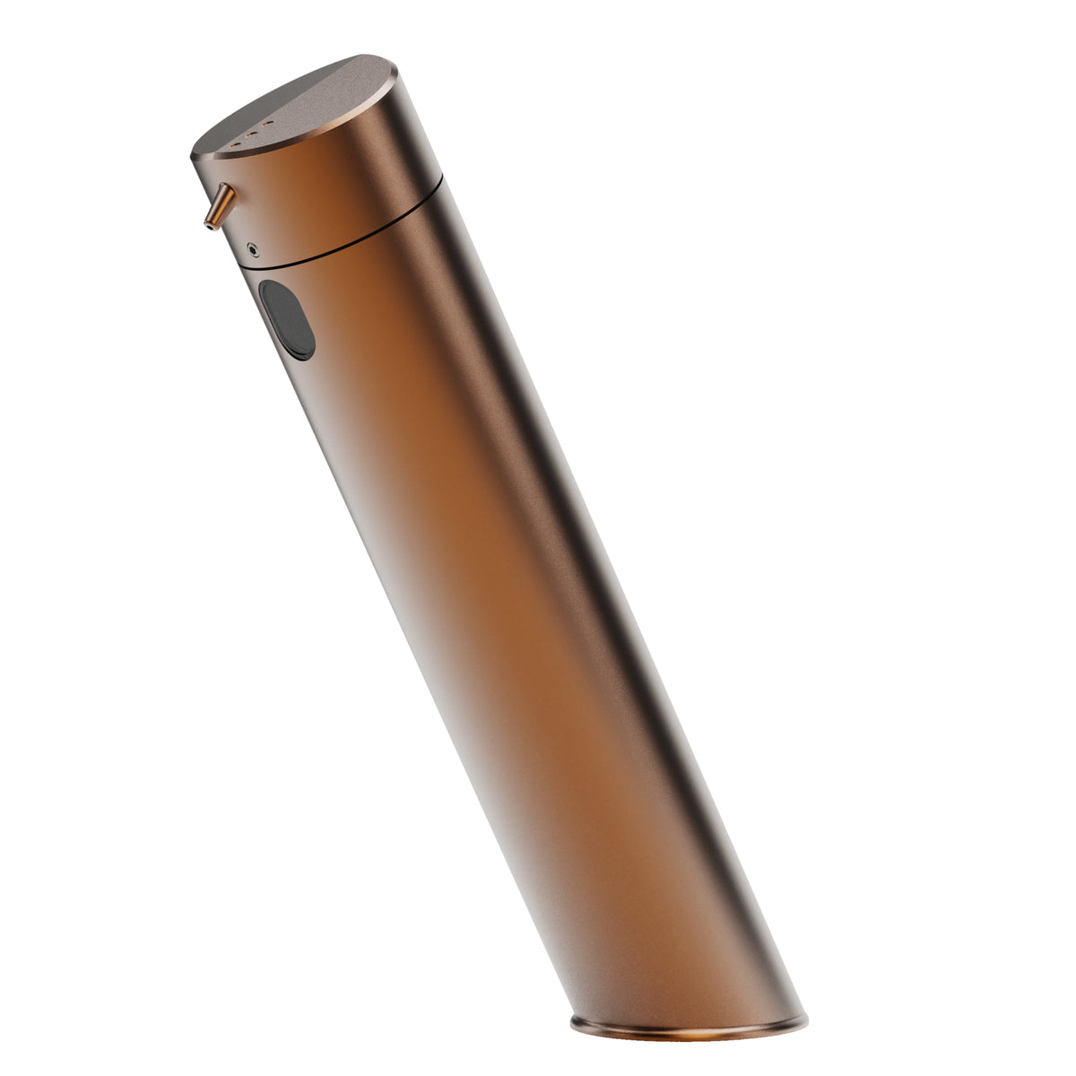 Dosatore sapone laser Nofer da piano bronzo spazzolato PVD 03312.220.CU