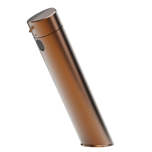 Dosatore sapone laser Nofer da piano bronzo spazzolato PVD 03312.220.CU