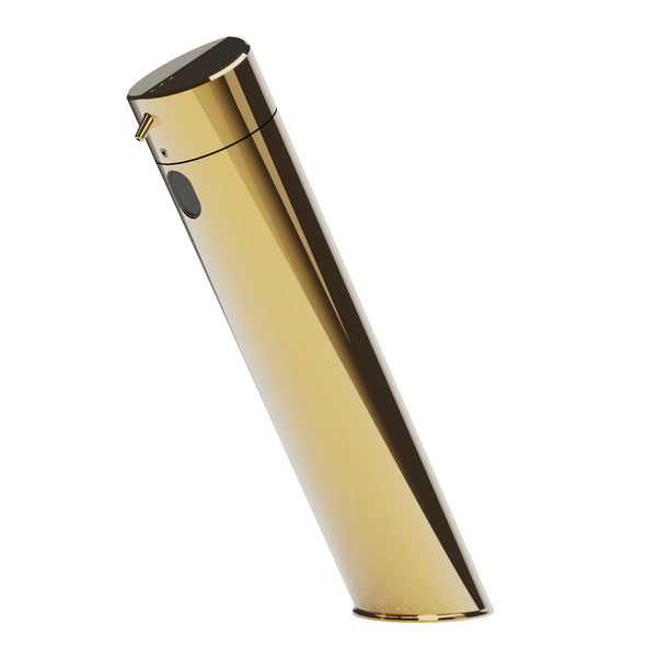 Dosatore sapone laser Nofer da piano oro lucido PVD 03312.220.PG