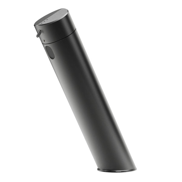 Dosatore sapone laser Nofer da piano gun metal PVD 03312.220.TT