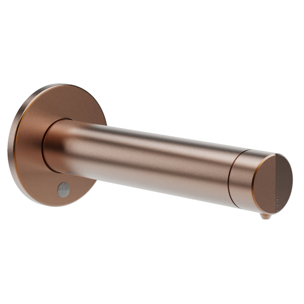 Dosatore sapone laser Nofer a parete bronzo spazzolato PVD 03313.220.CU