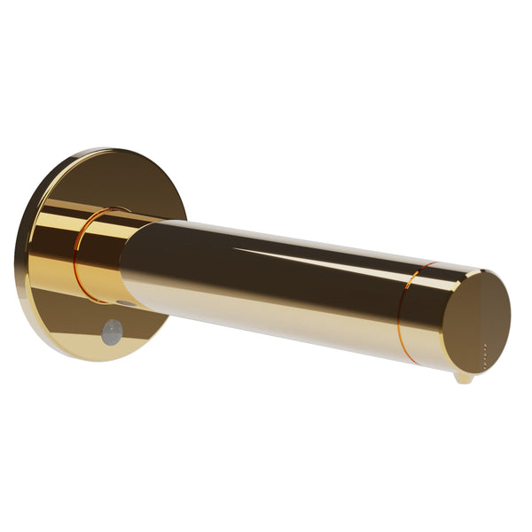 Dosatore sapone laser Nofer a parete oro lucido PVD 03313.220.PG