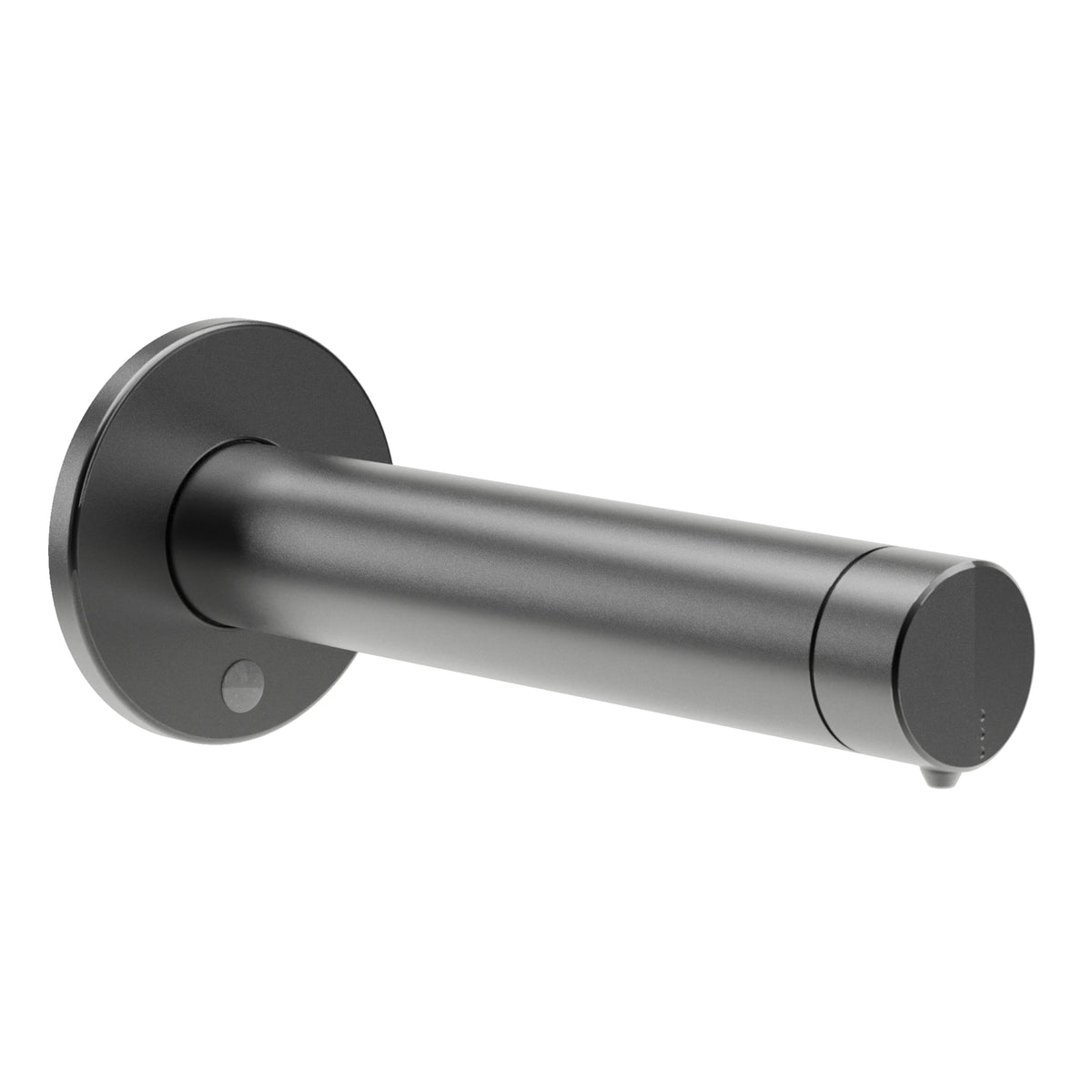 Dosatore sapone laser Nofer a parete gun metal PVD 03313.220.TT