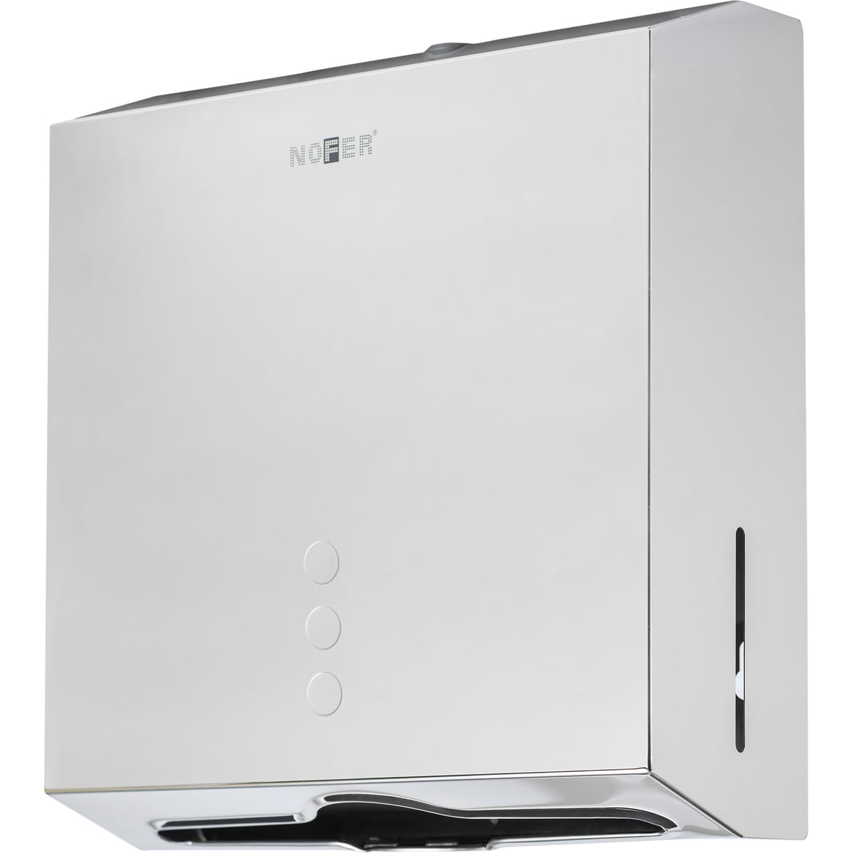 Dispenser asciugamani carta Nofer 04006.B acciaio inox lucido